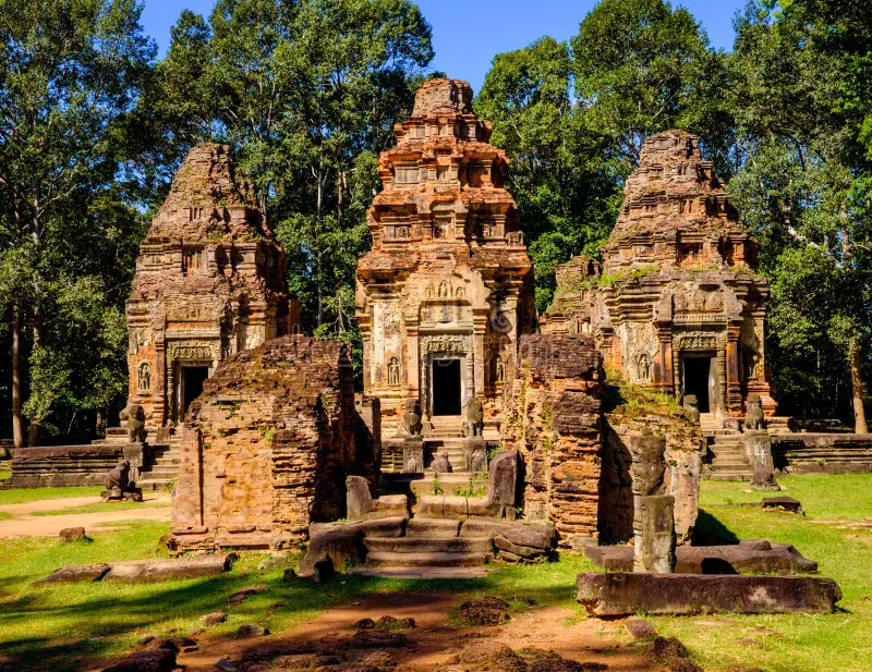 Preah Ko Cambodge temple d'Angkor - Preah Ko