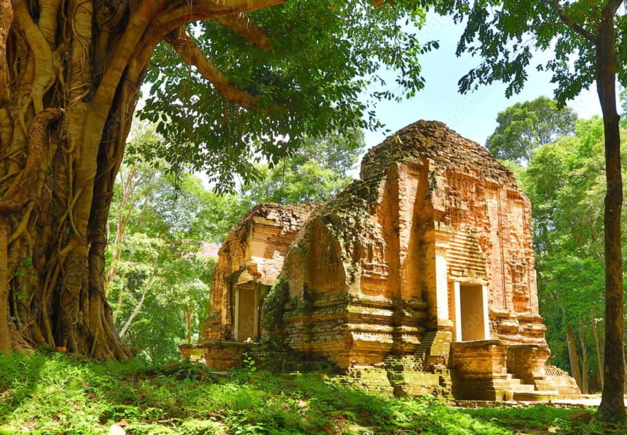 Sambor Prei Kuk Cambodge temple d'Angkor - Sambor Prei Kuk