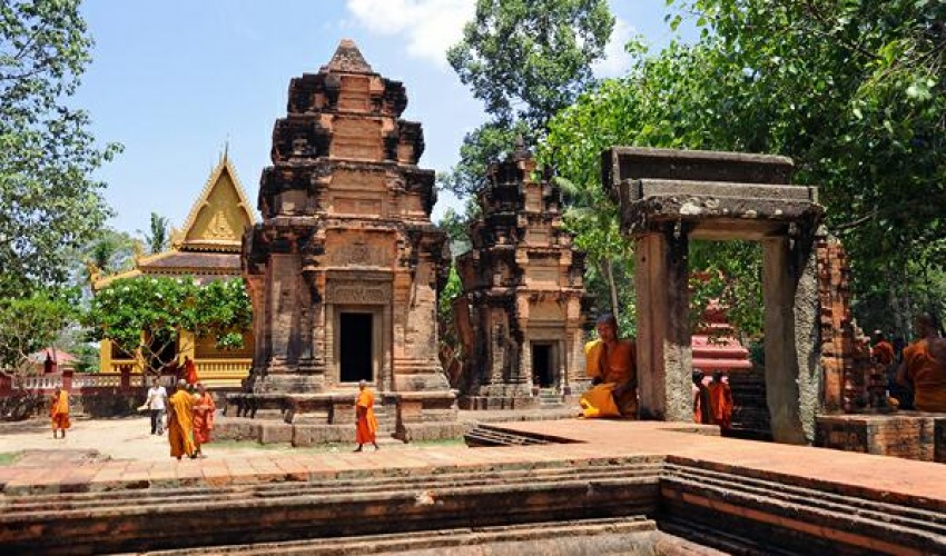 Tep Pranam Cambodge temple d'Angkor - Tep Pranam
