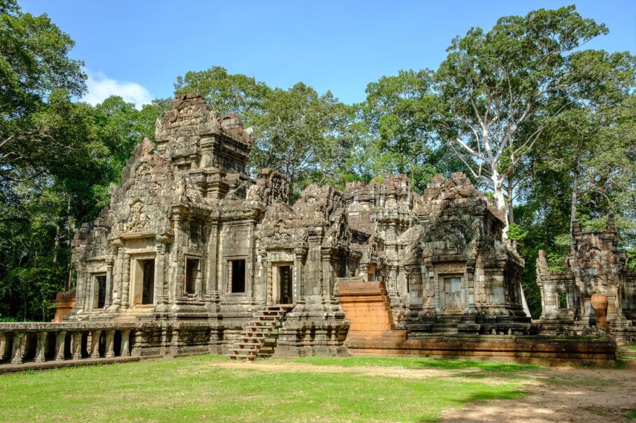 Chau Say Tevoda Cambodge temple d'Angkor - Chau Say Tevoda