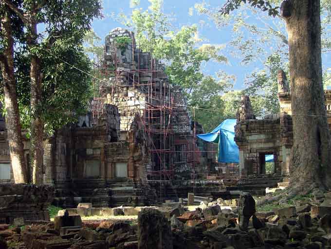 Chau Say Tevoda Cambodge temple d'Angkor