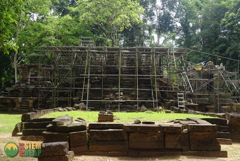 Prasat Top West Cambodge temple d'Angkor - Prasat Top West