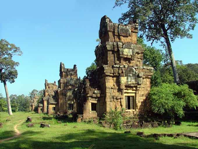Prasat Suor Prat Cambodge temple d'Angkor - Prasat Suor Prat