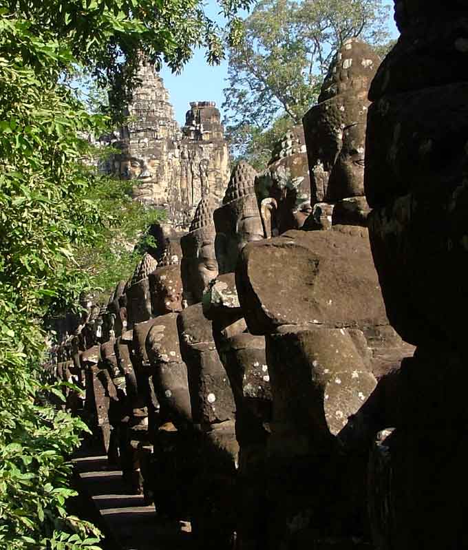 South Gate Cambodge temple d'Angkor - South Gate