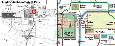 Spean Thma Cambodge temple d'Angkor - Spean Thma