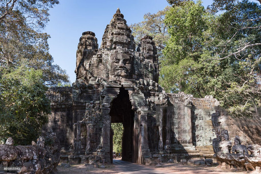 VICTORY GATE Cambodge temple d'Angkor - Victory Gate